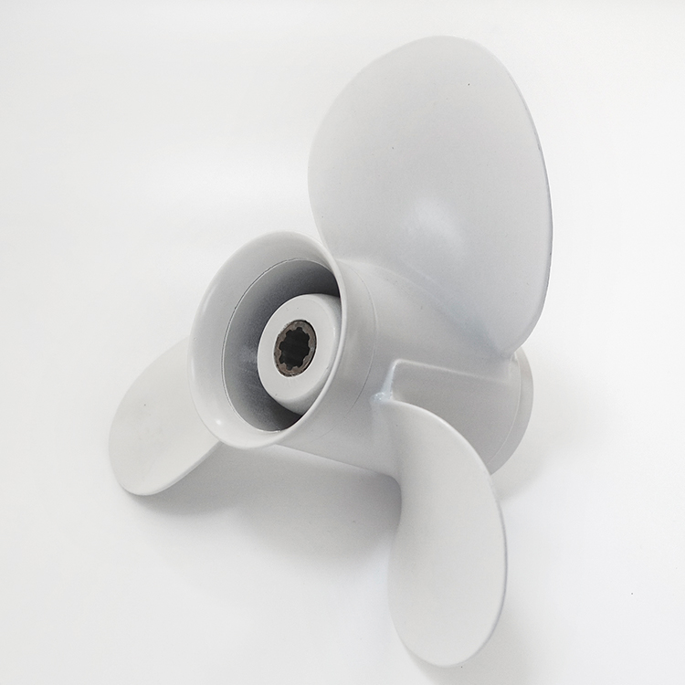 9.9-15HP Aluminum 9 1/4 X 9 Outboard Propeller for Yamaha 63V-45945-10-EL 8 Tooth RH