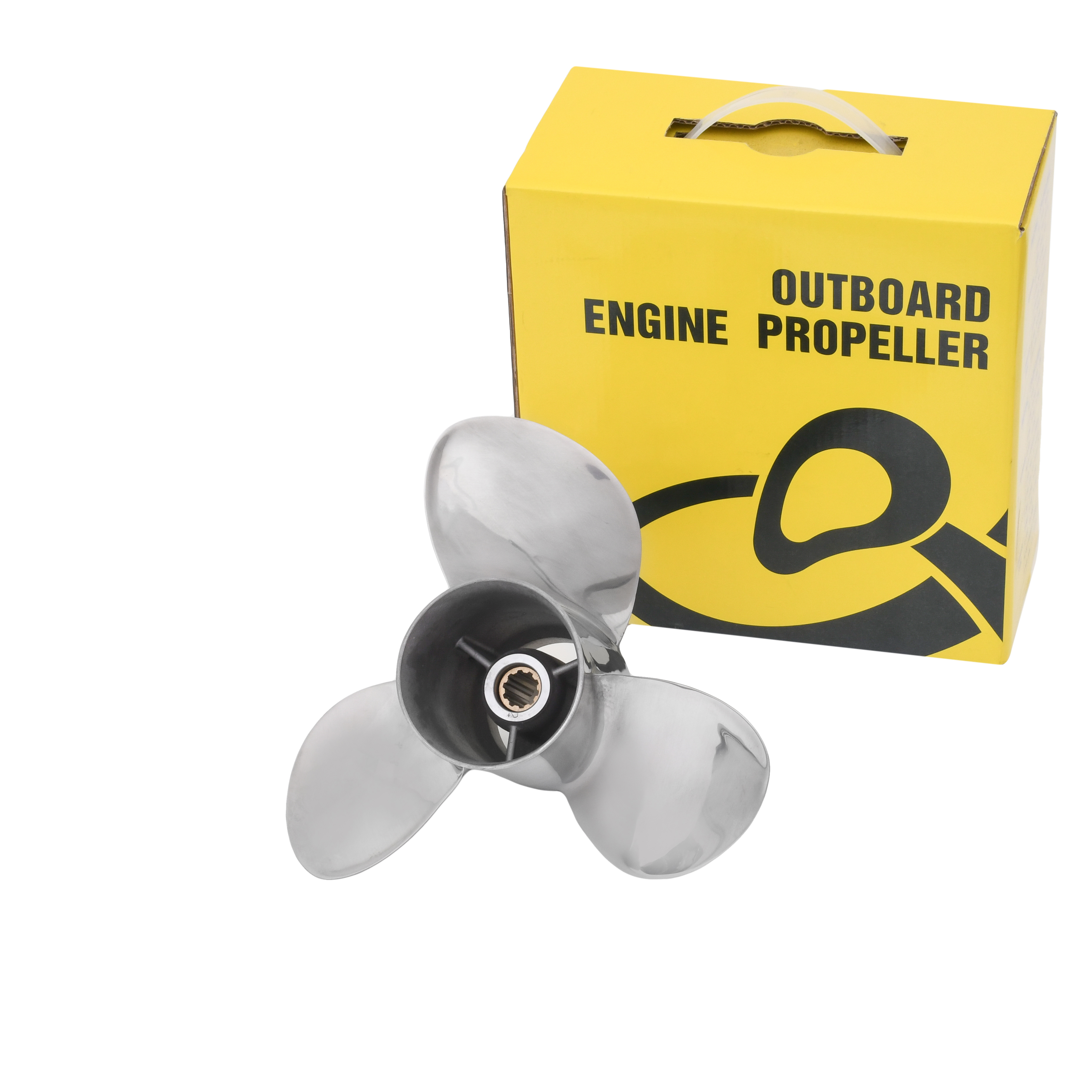 20-30HP Stainless Steel 10 1/4 x 12 Outboard Propeller for Yamaha