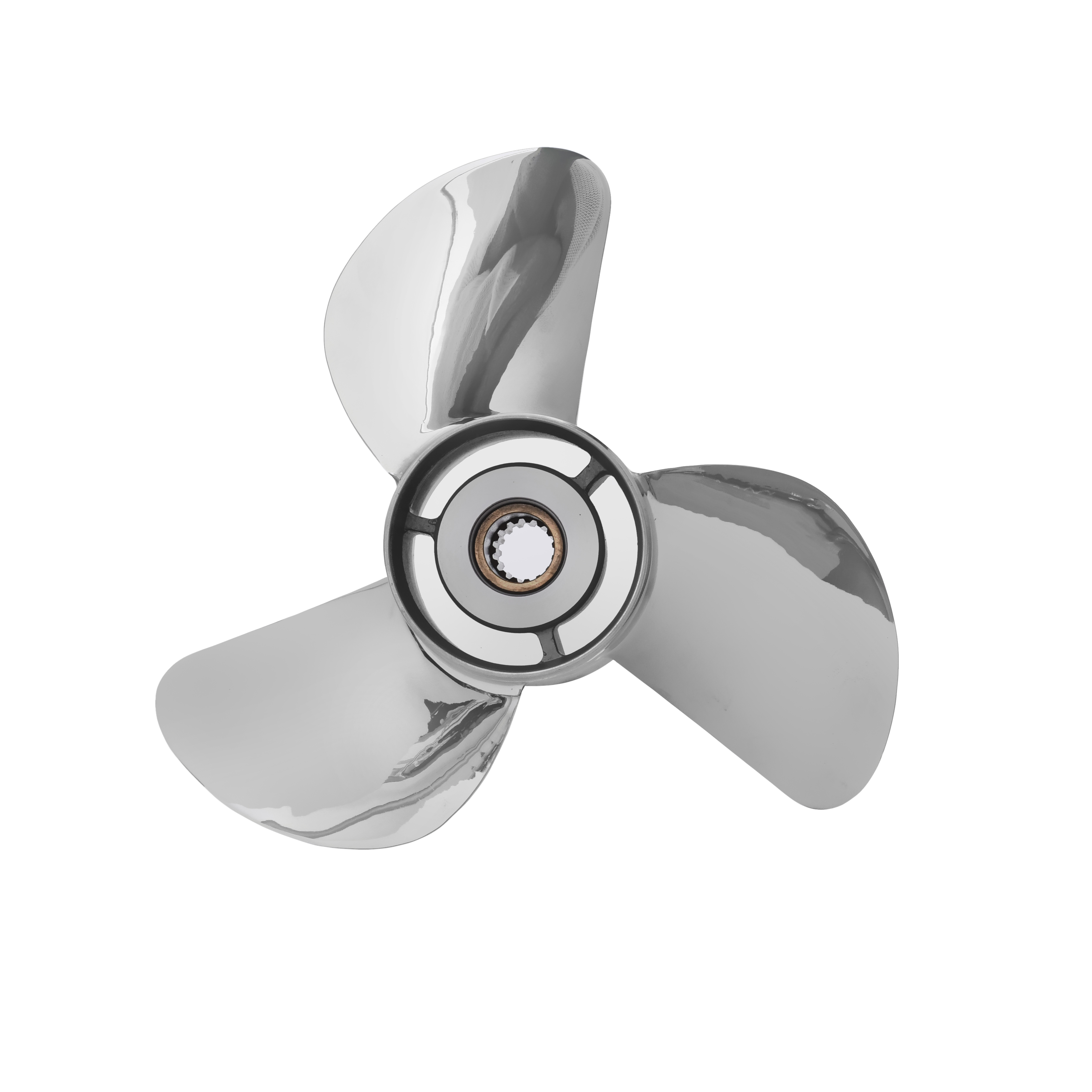 DF60 70 DT75 115 140 Stainless Steel Outboard Propeller For SUZUKI