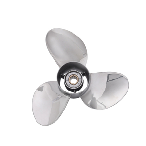 25-60HP Stainless Steel 11 3/8 X 12 Outboard Propeller for Yamaha 663-45970-60-98 13Tooth Spline RH