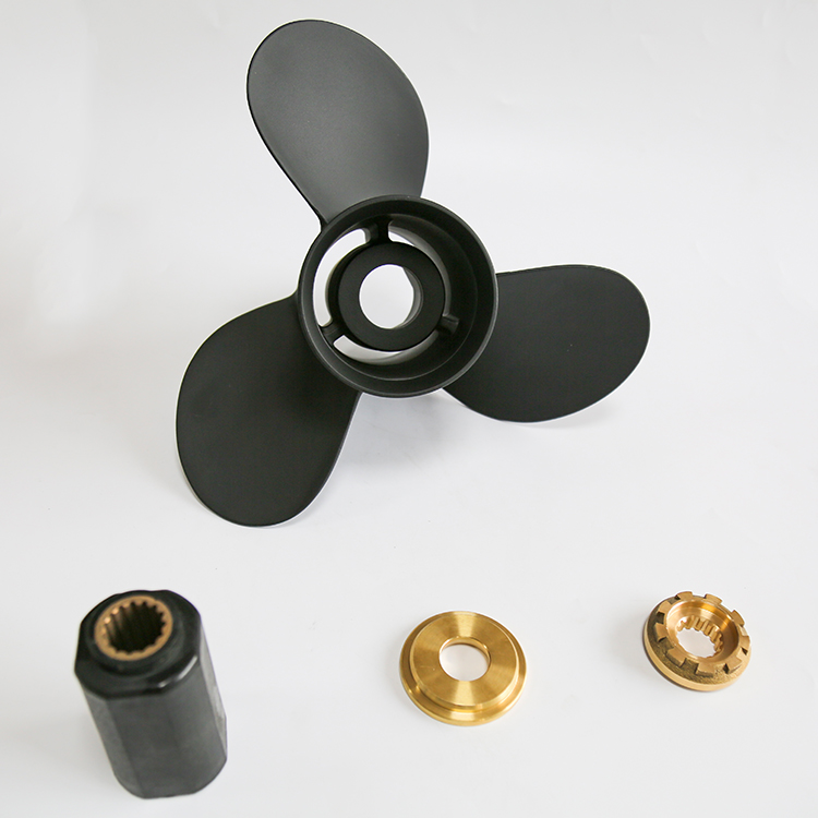 Interchangeable 150-300HP Aluminum 16 x 20 Outboard Propeller for Yamaha 15 Tooth Spline RH